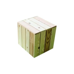LS-Événements -Cube en bois