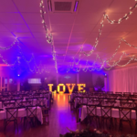 LS-Événements - Lettre géante lumineuse LOVE