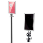 LS-Événements -Potelet chromé